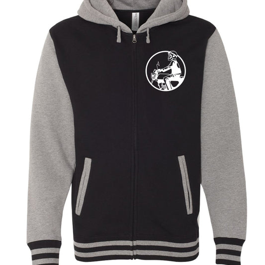 Black/ Gunmetal Heather - FRONT